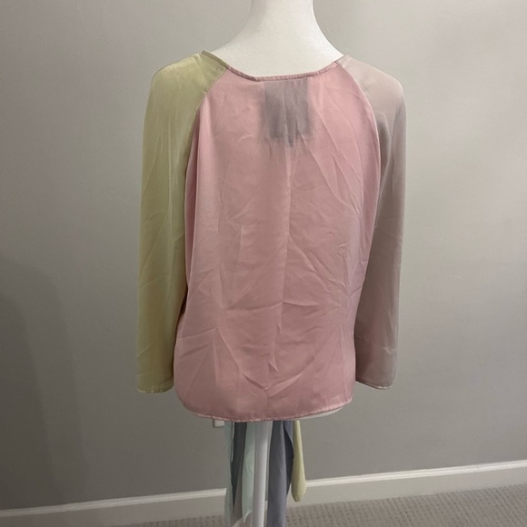 Naya Rea Anthropologie Colorful Crossover Shirt - Picture 3 of 6